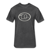 TQ Music Logo Fitted Cotton/Poly T-Shirt by Next Level - heather black