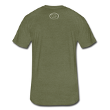 "Reconciliation" Fitted Cotton/Poly from TQ Music Apparel - heather military green